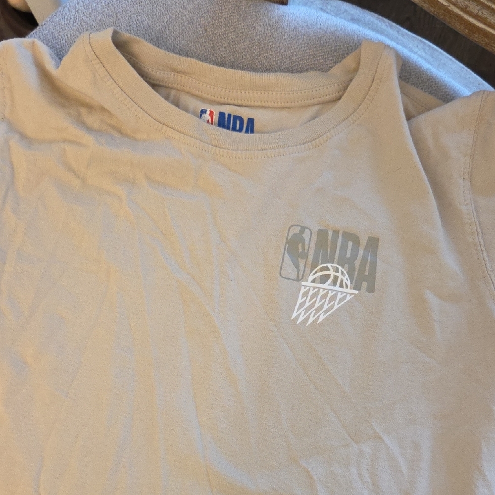 NBA Tan Kids Short Sleeve Tee